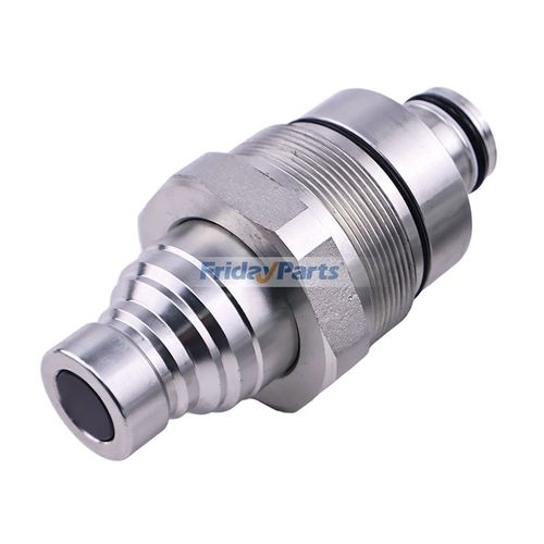 7246799 FFH 48mm Flat Face Male Hydraulic Coupler 7246799 for Bobcat Loader ...