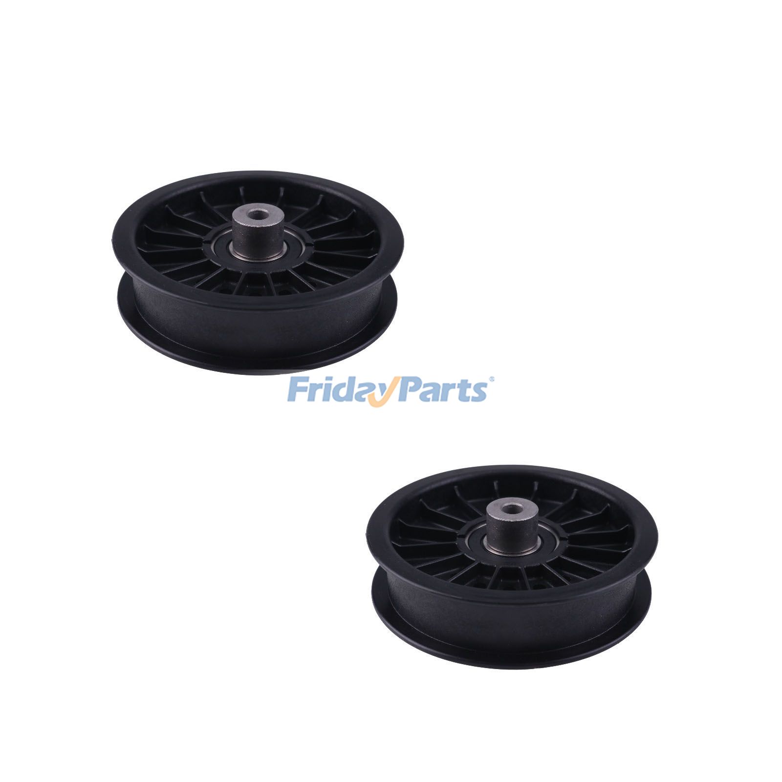 John Deere EZtrak Z425 Z435 Z465 Z655 Z665 X500 X520 X530 X540 X570 X580 X584 X590用フラットアイドラーシーブプーリー AUC11241