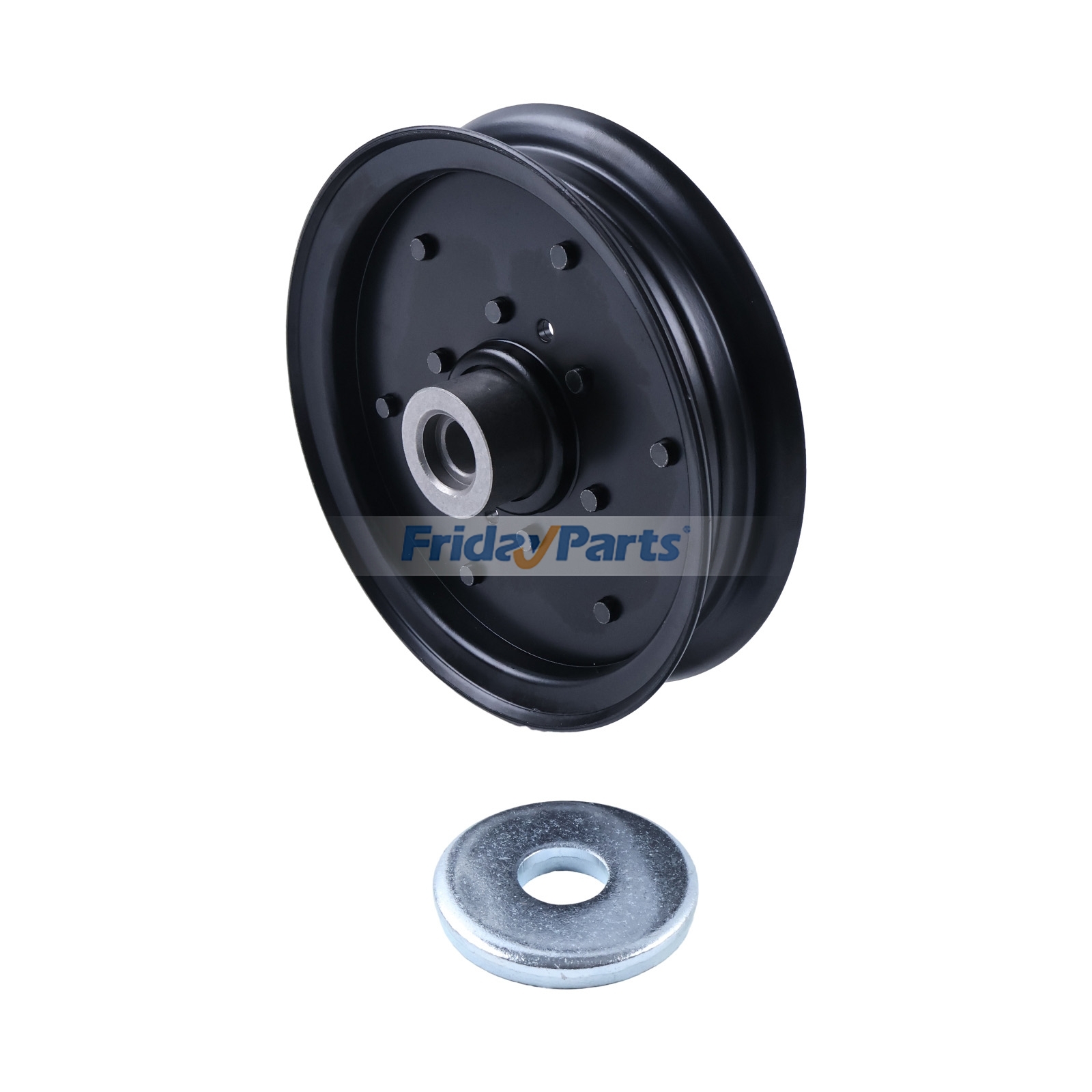 Poulie de renvoi plate 126124 604231 pour tondeuse Cub Cadet Hustler Raptor SDpourPour Cub Cadet