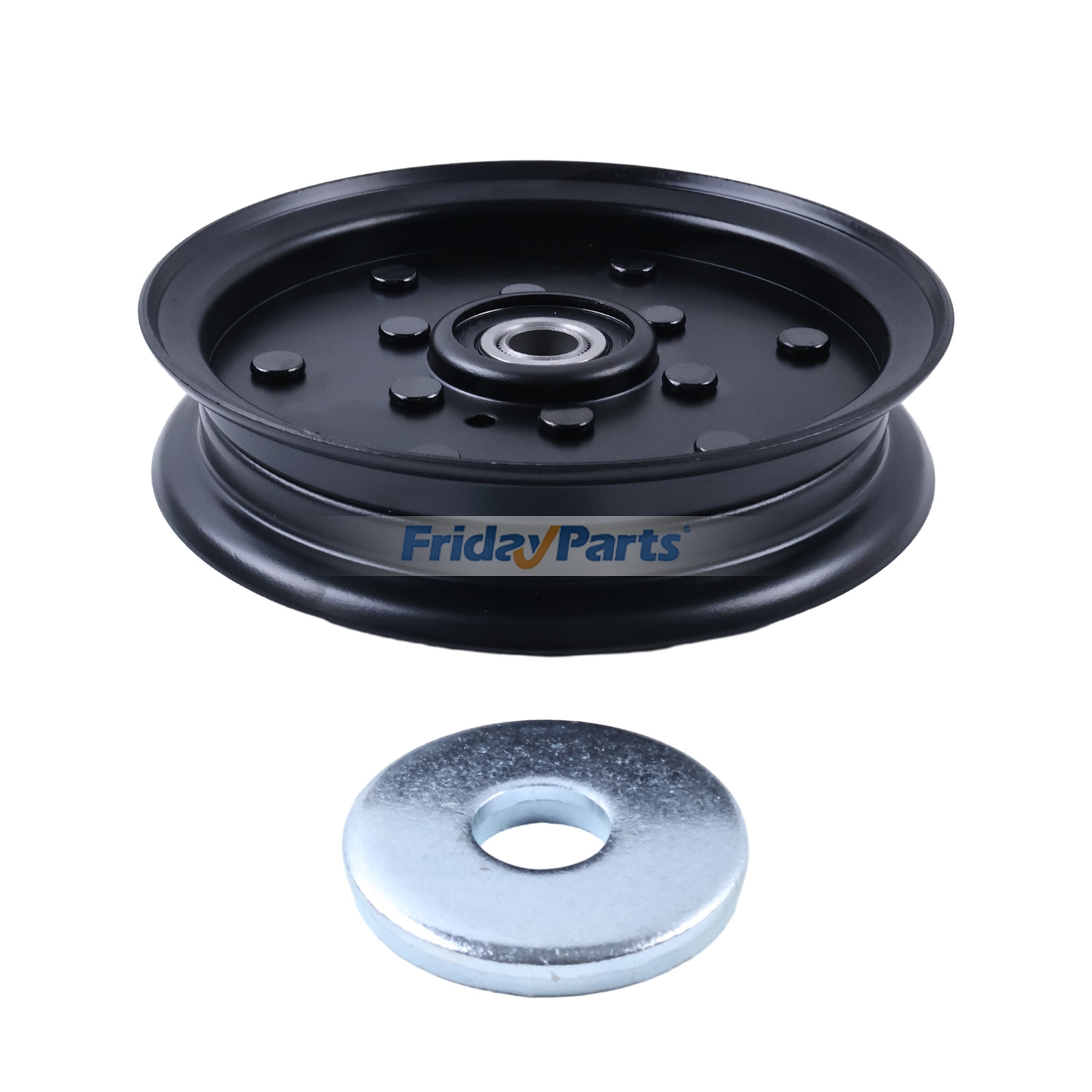Polia intermediária plana 126124 604231 para cortador de grama Cub Cadet Hustler Raptor SD