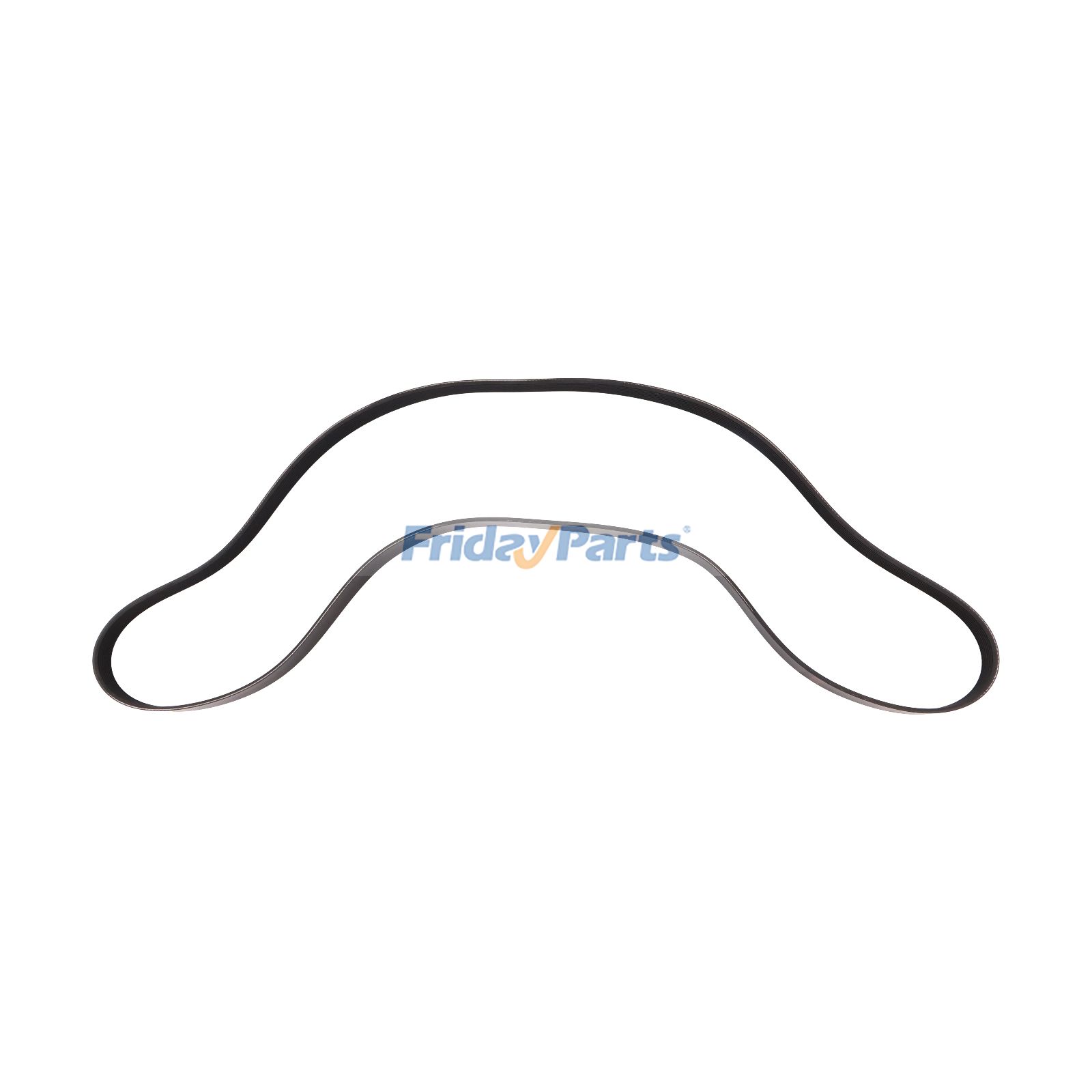 Correa de transmisión serpentina Fleetrunner Micro-V K080876HD para motor Caterpillar CAT C7 C12, camión Freightliner de servicio pesado 108SD 114SD Columbia Condor 2022-2024 de FridayParts