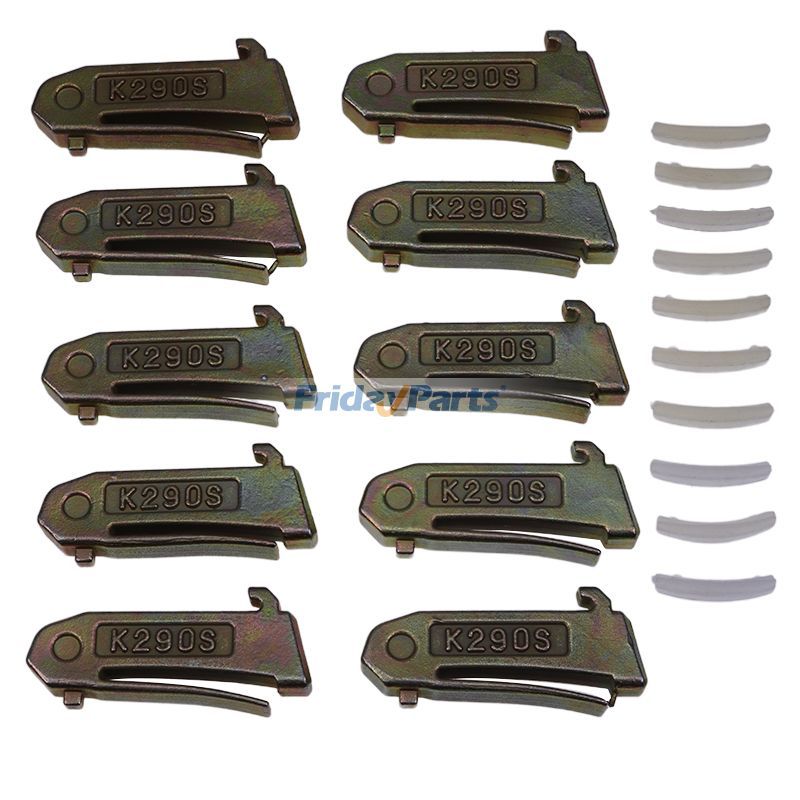 10 Pcs Flex Pins for Hensley Style X290 Series Bucket Teeth for Others