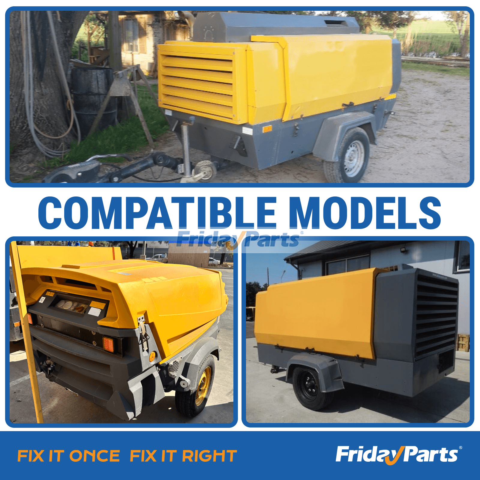 Flexible coupling 1615678500 1604140800 1615682500 installed in Atlas Copco air compressor