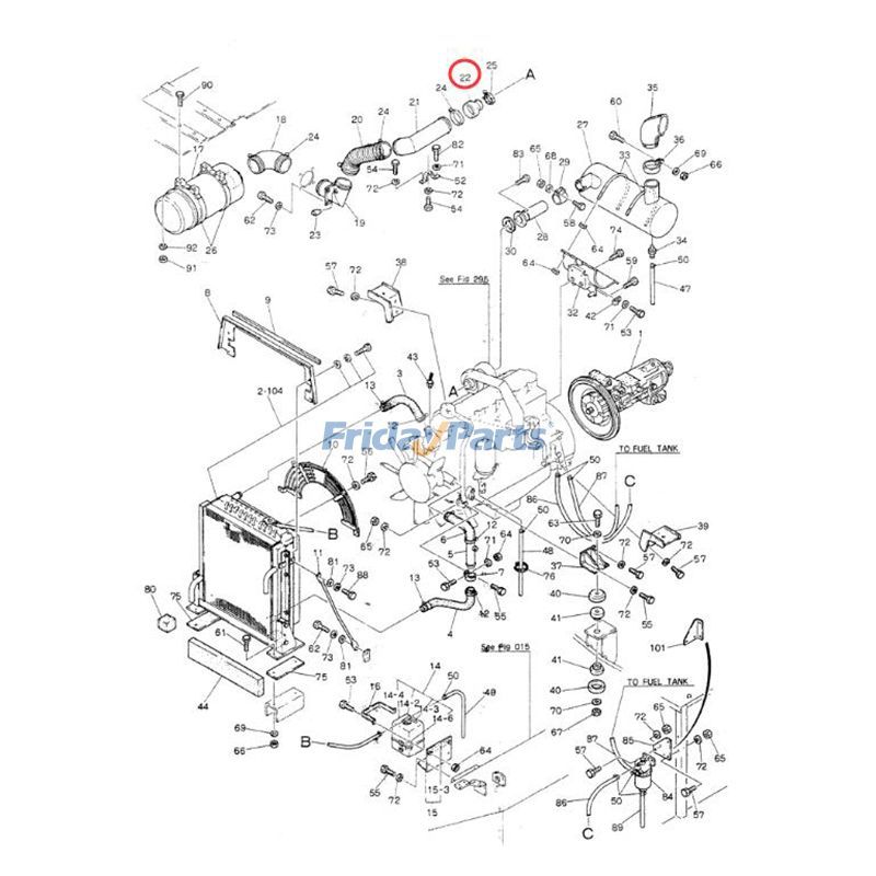 Flexible Hose for Excavator