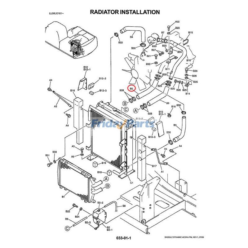 Flexible Hose for Excavator