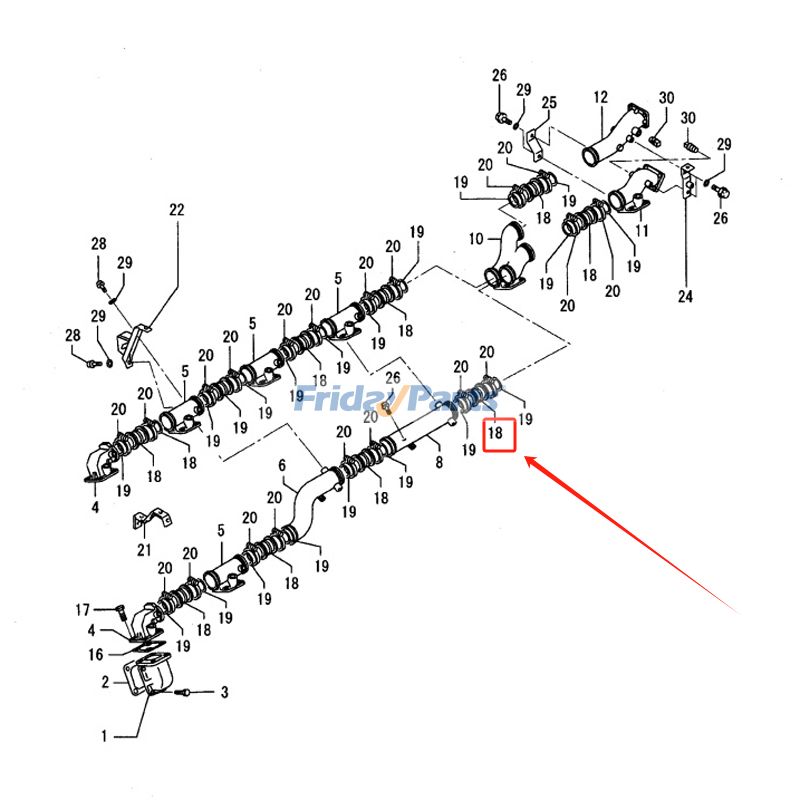 エンジン フレキシブルジョイント