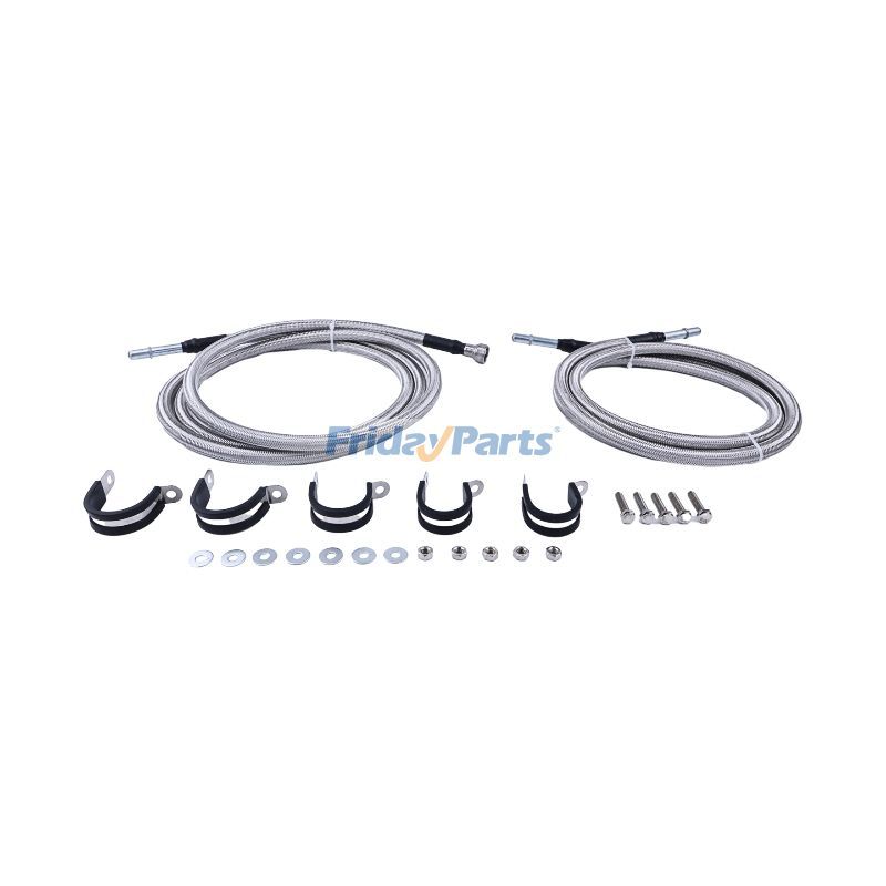 Flexible Stainless Steel Braided Fuel Line 15237136 15946200 819-846 for Chevrolet Silverado Suburban GMC Sierra 2004-2010