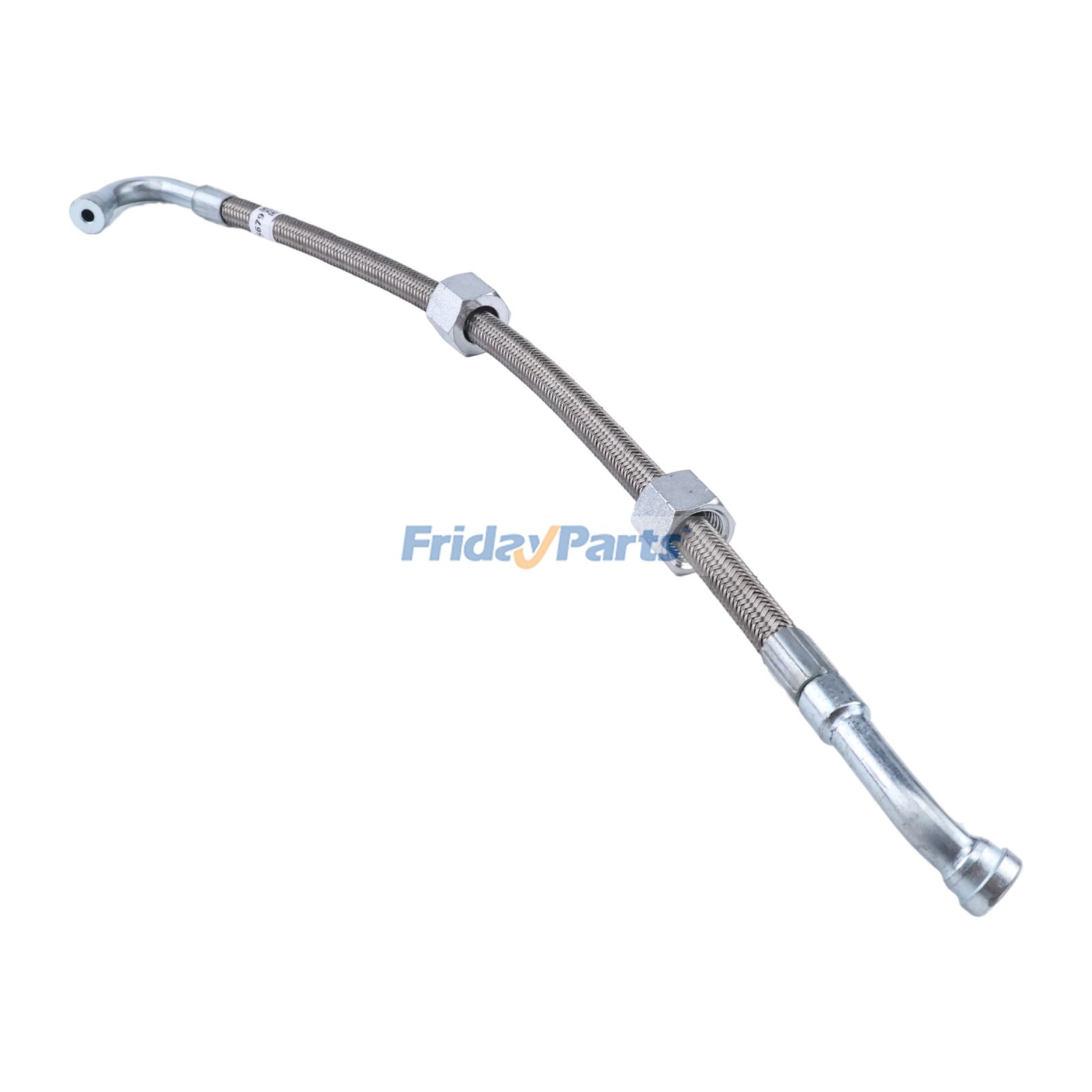 Flexible Turbo Oil Feed Hose 3945679 for Cummins QSB6.7 8.3C ISC ISL 8.3L ISB6.7 QSB4.5 6B5.9 Hyundai Loader HL730-7A HL730-9 HL730TM-7A HL730TM-9