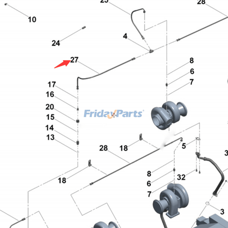 Flexible Hose  for Engine