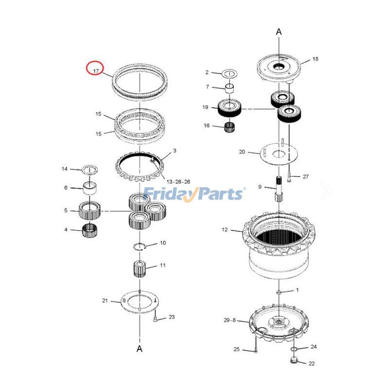 Floating Sealerpillar CAT for Excavator
