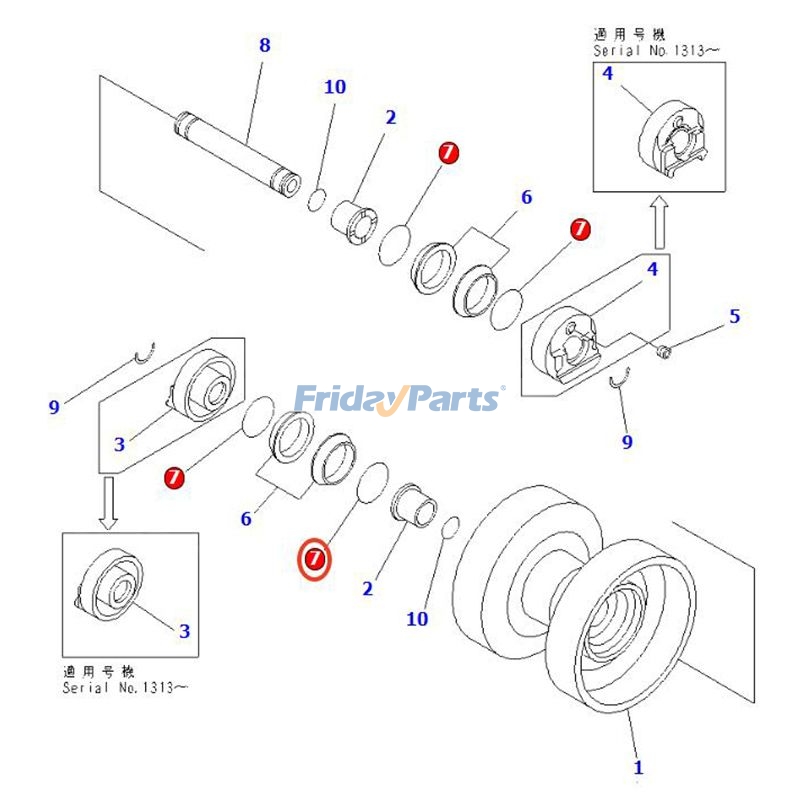 Floating Oil Seal for Dozer,Excavator