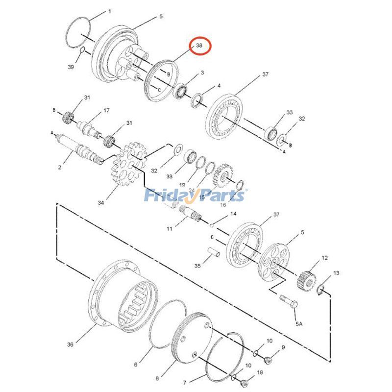 Floating Oil Seal for Excavator