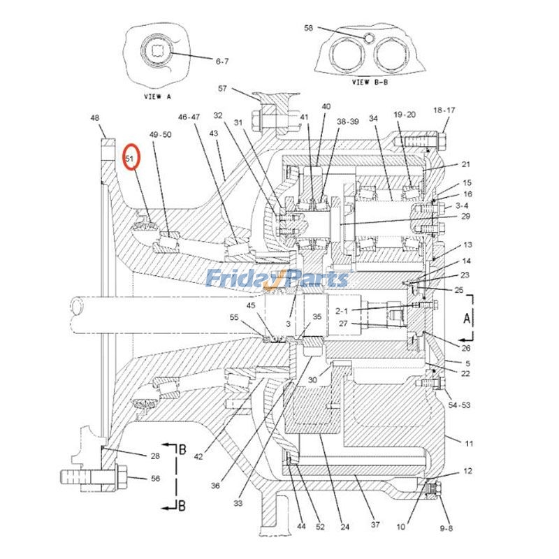 Floating Oil Seal for Tractor