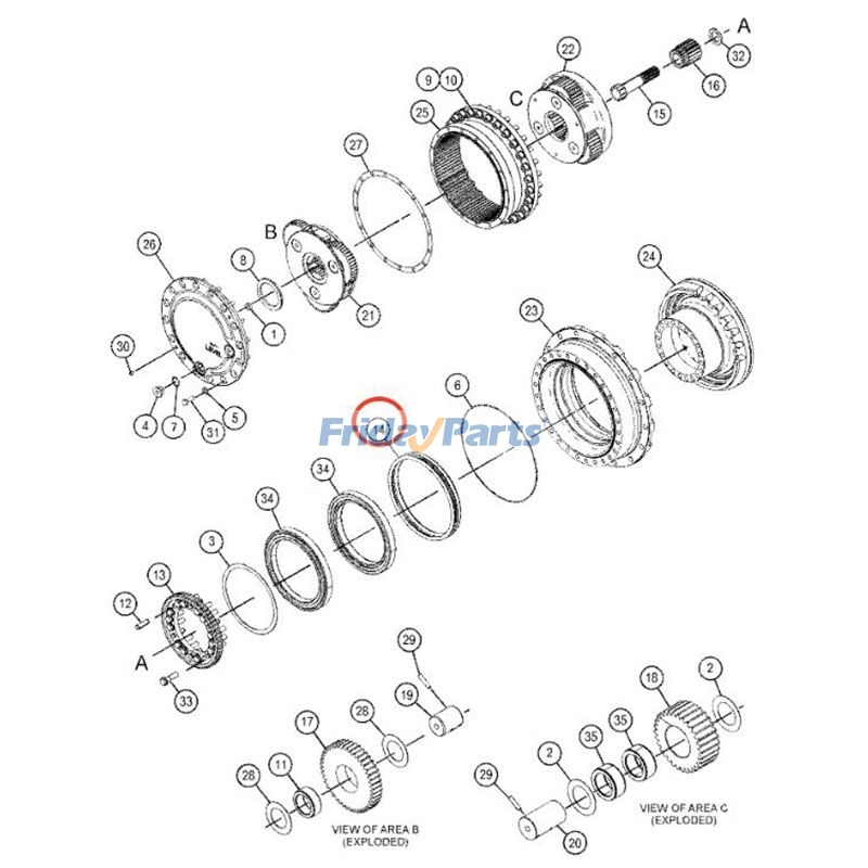 Floating Oil Seal for Excavator