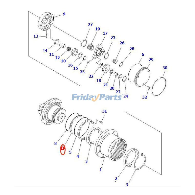 Floating Oil Seal for Dozer,Excavator,Other Construction Equipment