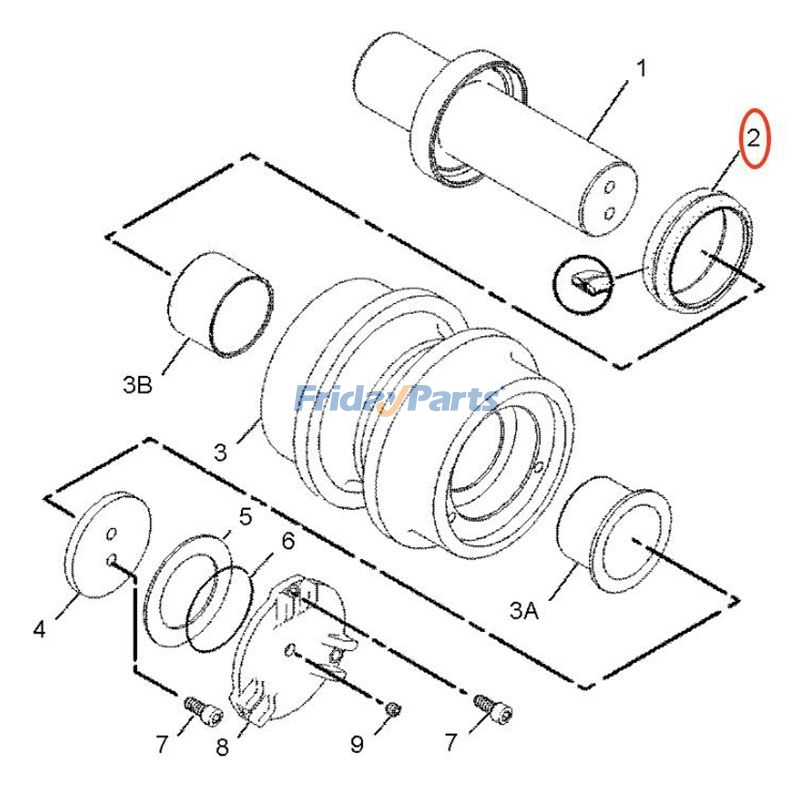 Floating Oil Seal for Excavator,Tractor,Other Construction Equipment