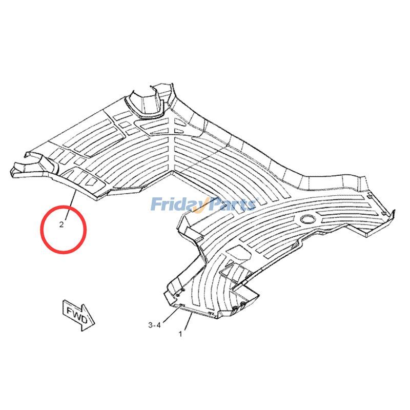 Floor Materpillar CAT for Loader