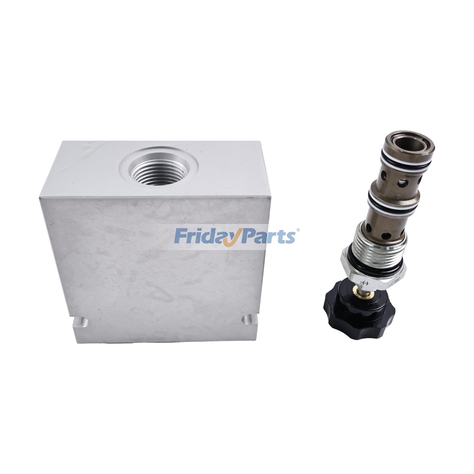 Bloque de válvulas de control del regulador de flujo de potencia fluida, repuesto para Hydraforce FR12-33E-12T-N para Topadora,Excavadora,Pala cargadora