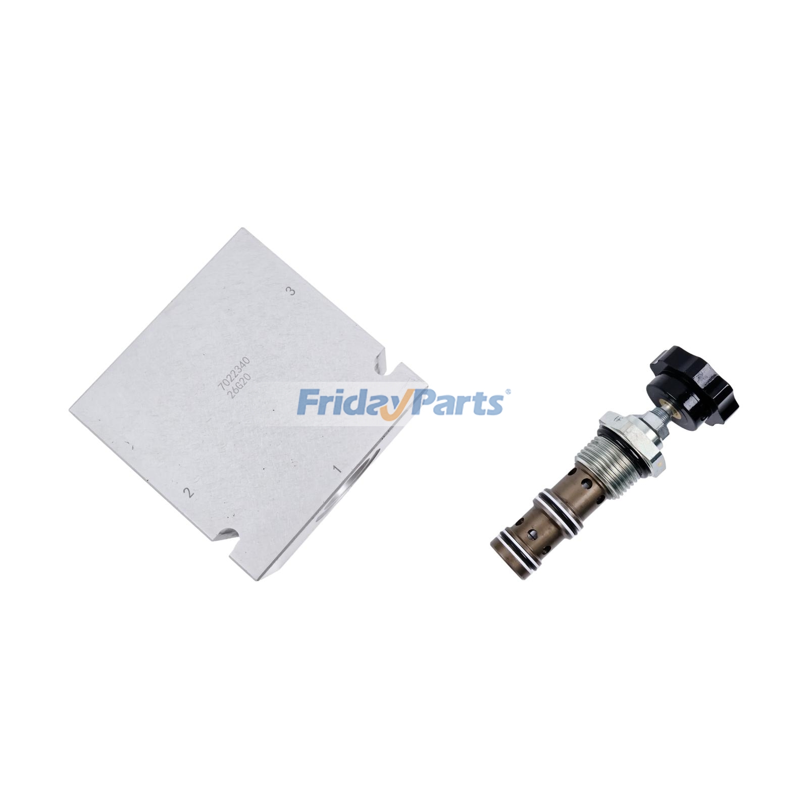 FridayParts Fluid Power Flow Regulator Control Valve Block