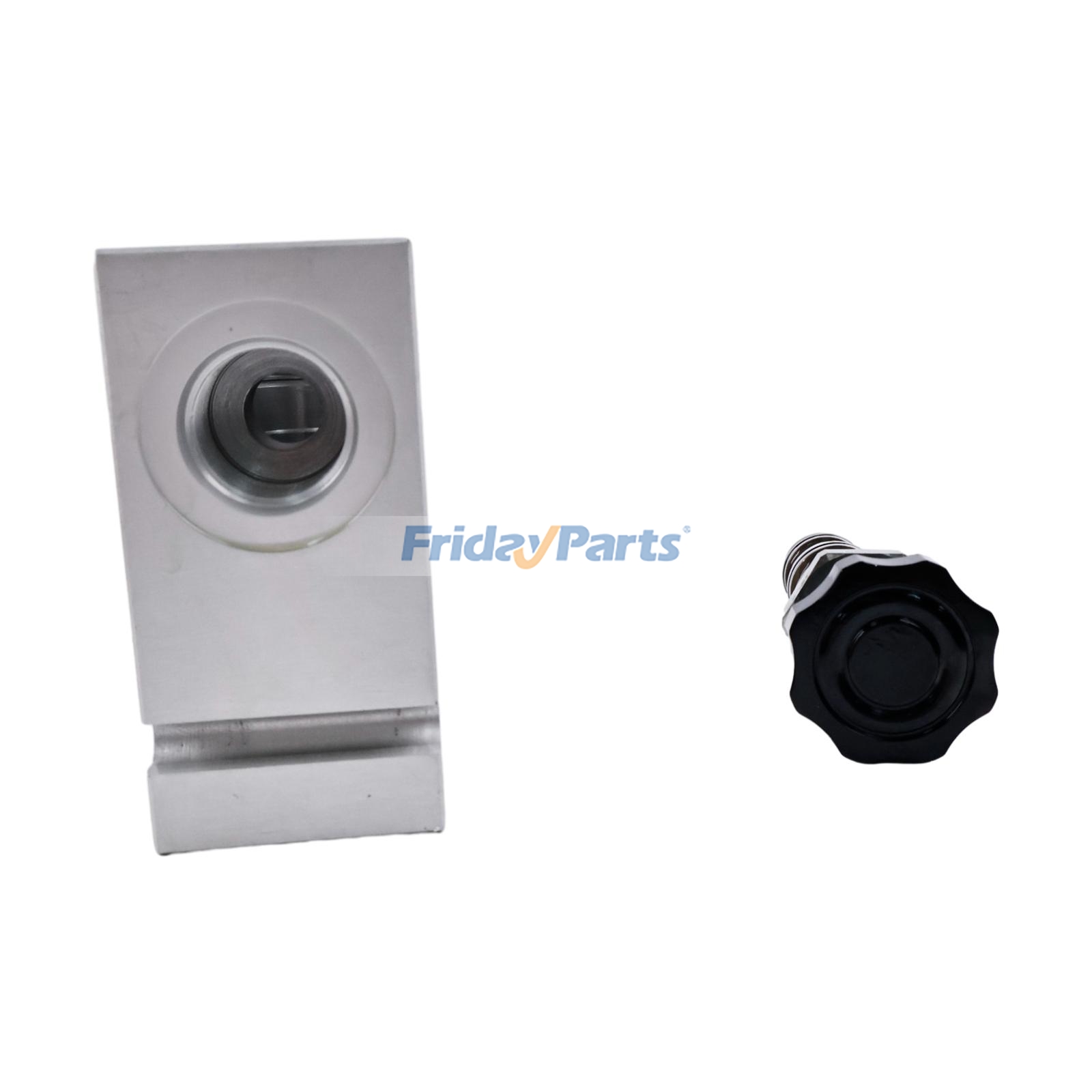 Fluid Power Flow Regulator Control Valve Block compatible with Dozer,Excavator,Loader