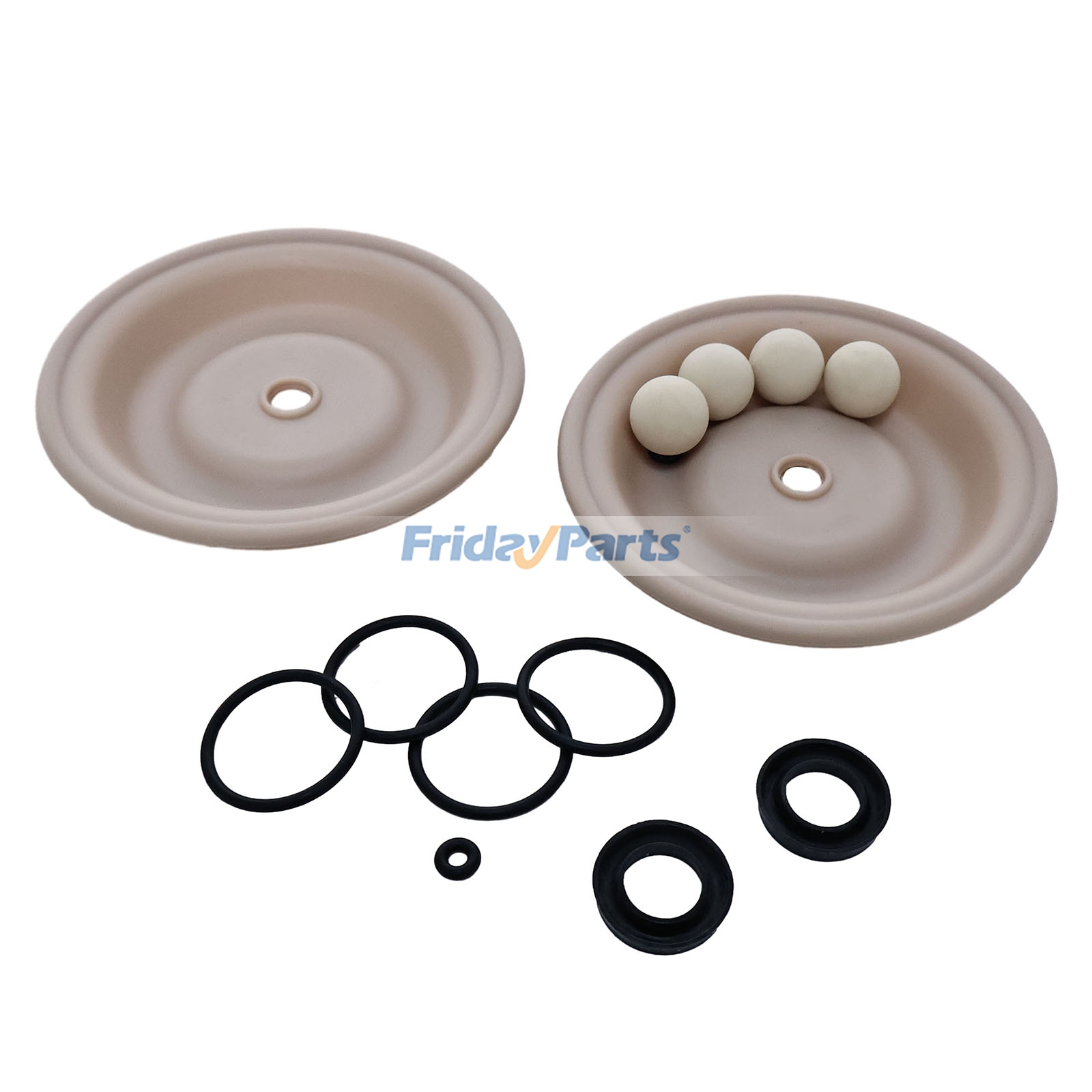 Fluid Section Repair Kit 637427-AA for Ingersoll Rand ARO Air Operated Double Diaphragm Pump