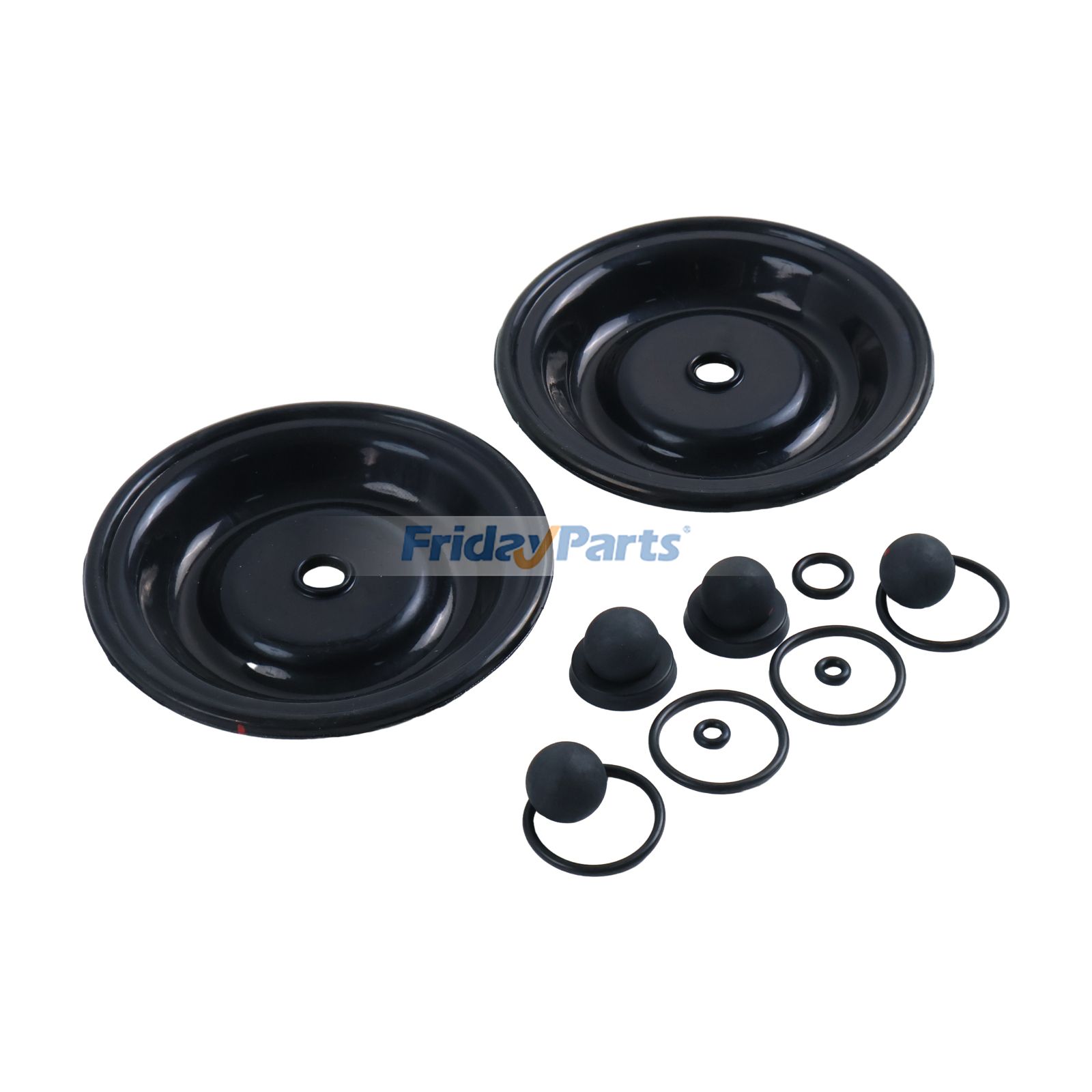 Flüssigkeitsabschnitt-Reparatursatz 637427-GG für luftbetriebene Doppelmembranpumpe ARO von Ingersoll Rand