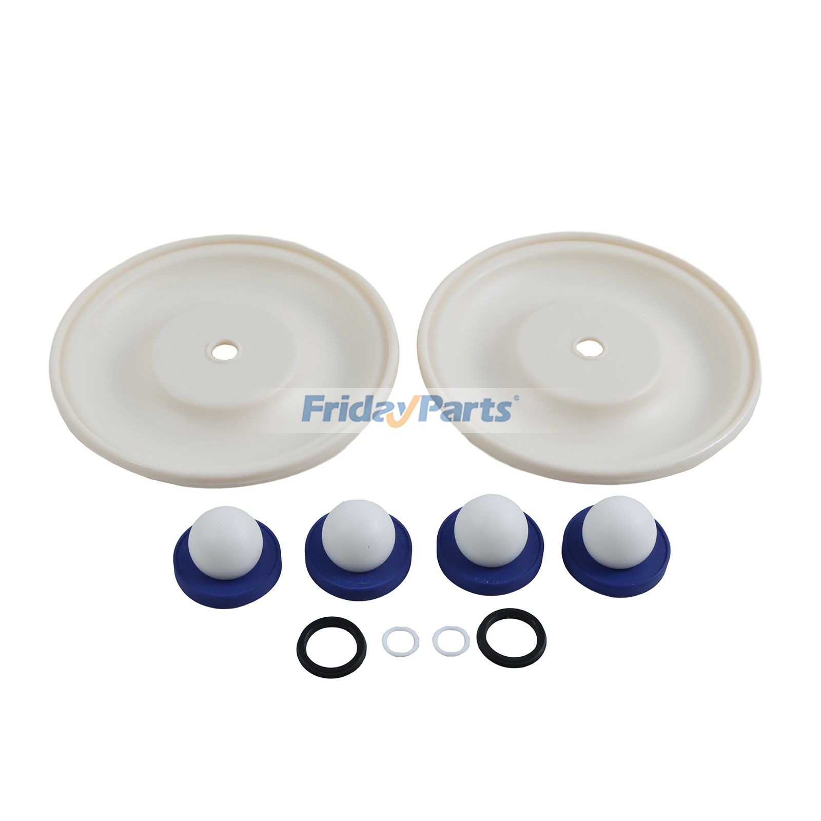 Kit de réparation de section fluide D07-525 D07525 pour pompe à membrane Graco Husky 1040 1"