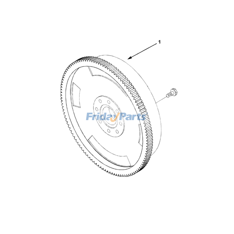 Volante 3899271 3899270 para motor Cummins ISM ISM11 ISX L10 M11 QSM11 