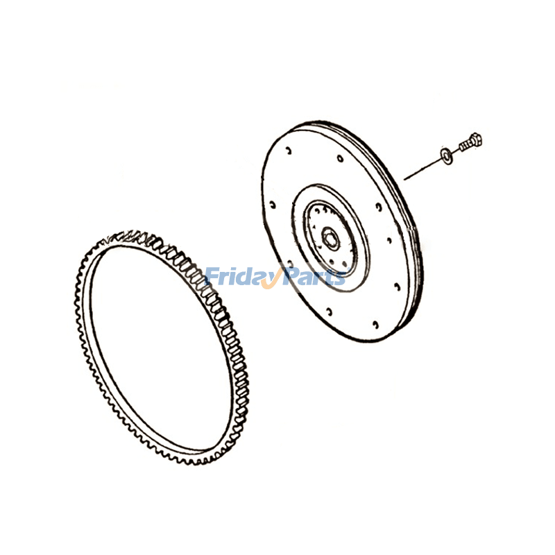 Flywheel 3912694 for Cummins Engine 6C ISL ISC QSL9