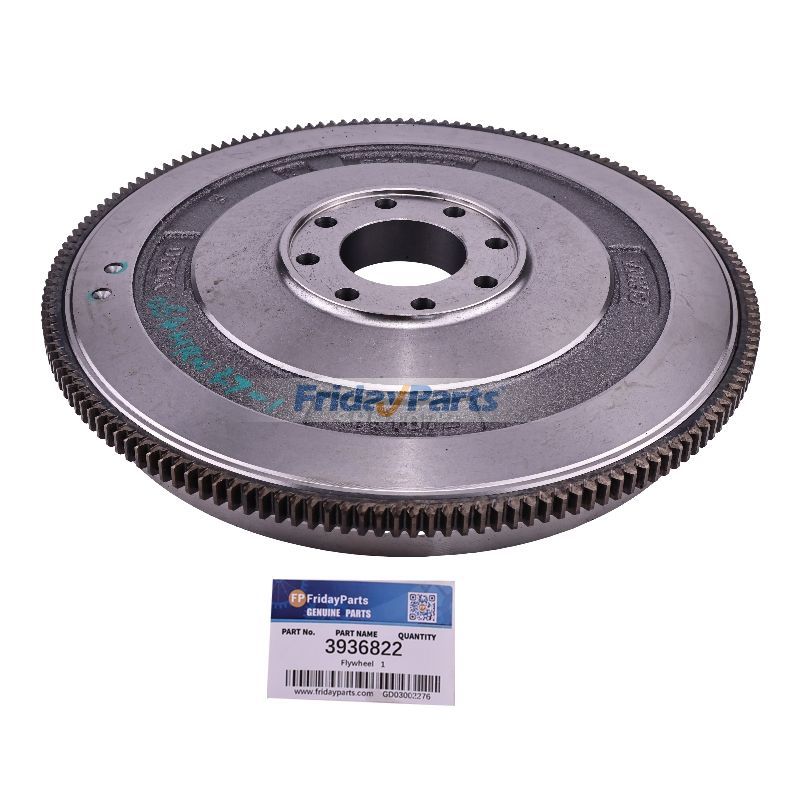 Flywheel 3936822 for Cummins Engine QSB5.9 6BT5.9 4B3.9 6B5.9 6C8.3 B4.5 ISB6.7 ISC ISL9 QSB6.7