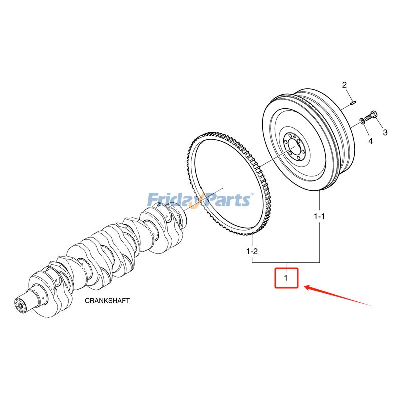 Conjunto de volante 150111-00231 para cargadora de ruedas Doosan SD300E SD310 Para DOOSAN