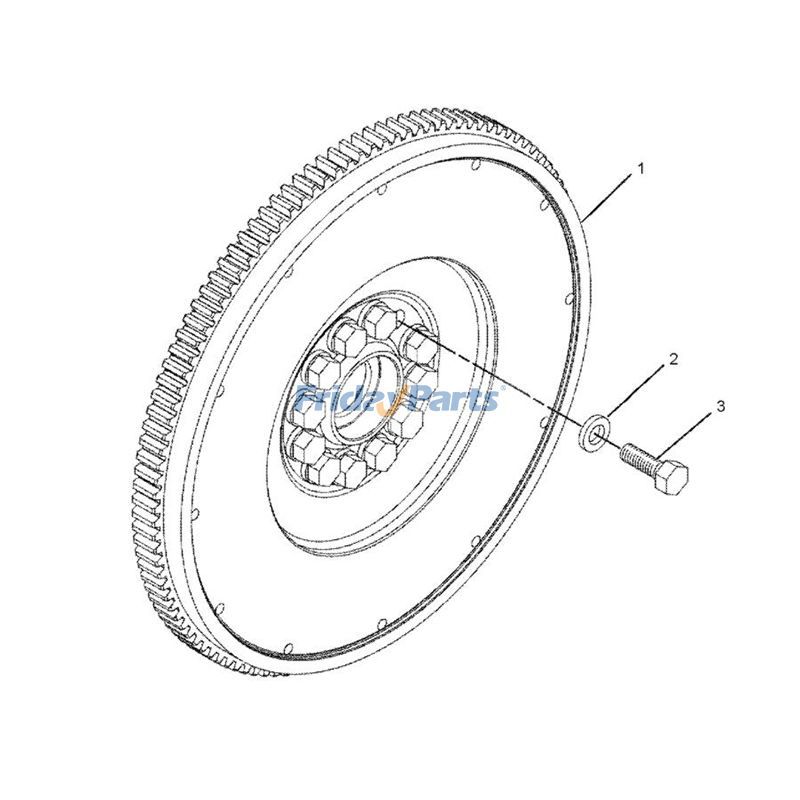 Flywheel Gearerpillar for Excavator