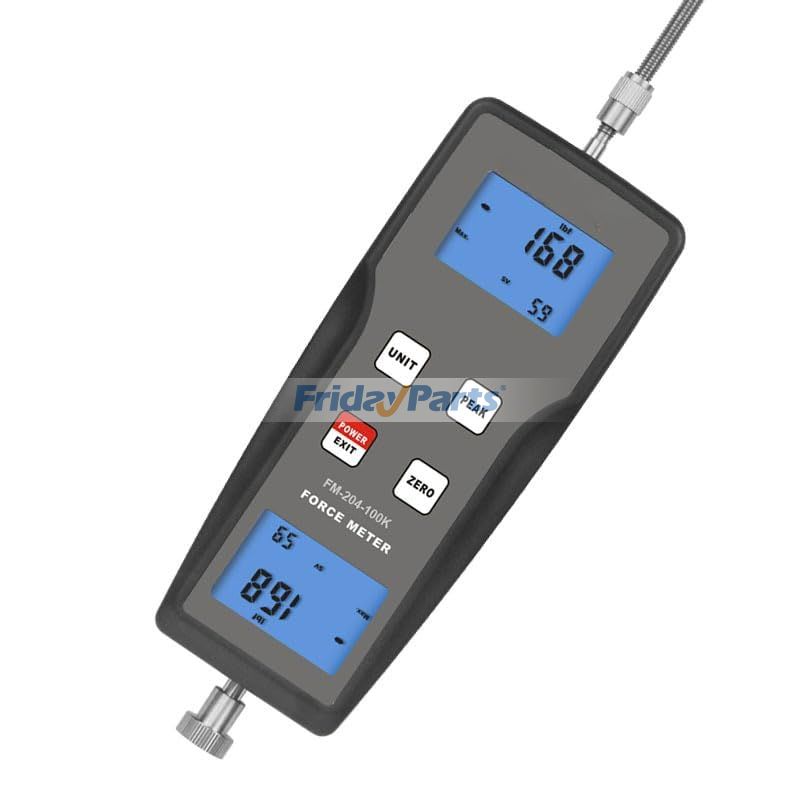 980N 100kgf 220Lbf Digital Force Gauge Push Pull Gauge Dynamometer Peak Track Mode 0.5% Accuracy for Others
