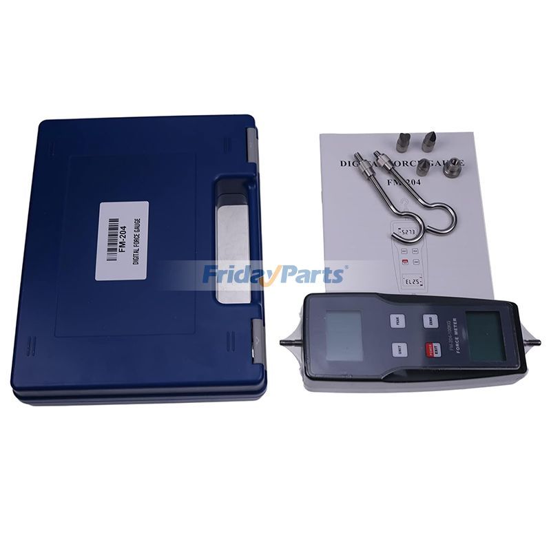 FridayParts 980N 100kgf 220Lbf Digital Force Gauge Push Pull Gauge Dynamometer Peak Track Mode 0.5% Accuracy