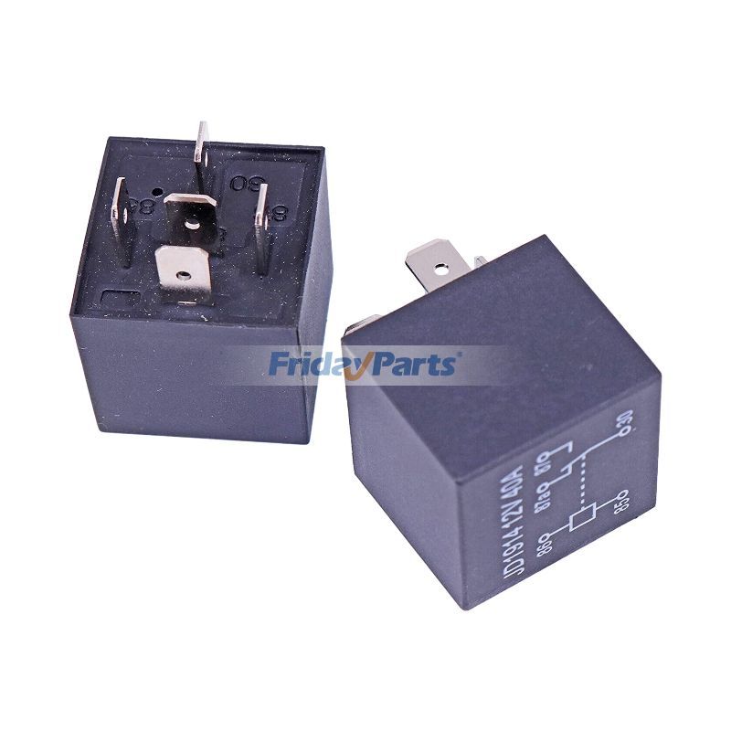 4 Pcs 12V Relay Switch for Loader