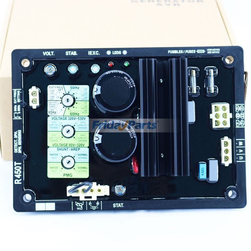Régulateur de tension automatique Leroy Somer AVR R450T pour groupe électrogène sans balais de FridayParts