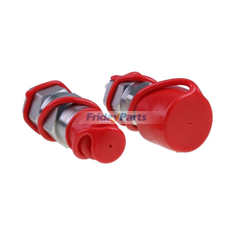 CASE用用ケース用 (2001 - 2003) 410 420 430 435 440 445 450 465 5/8" SAE フラットフェイス油圧クイックコネクトカプ​​ラセット オス&メス