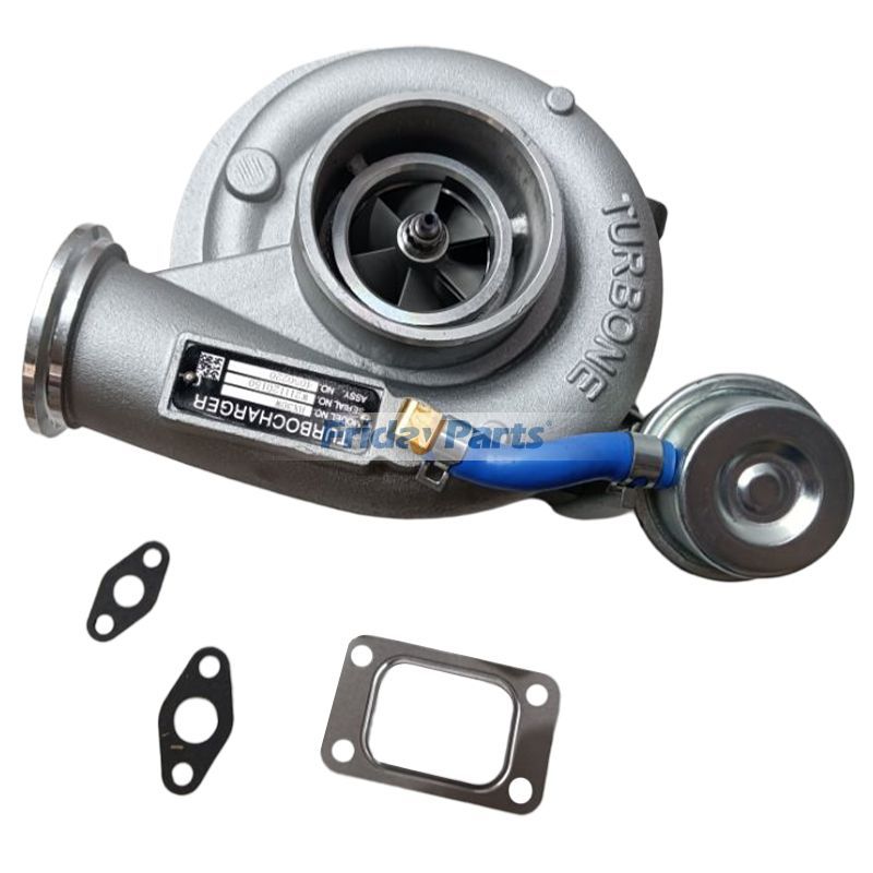 Turbo HX30 Turbocompressor J802906 para motor Cummins 4BTA3.9 CASE 4391TA 9010B 9020B CX130 CX160 Escavadeira FridayParts