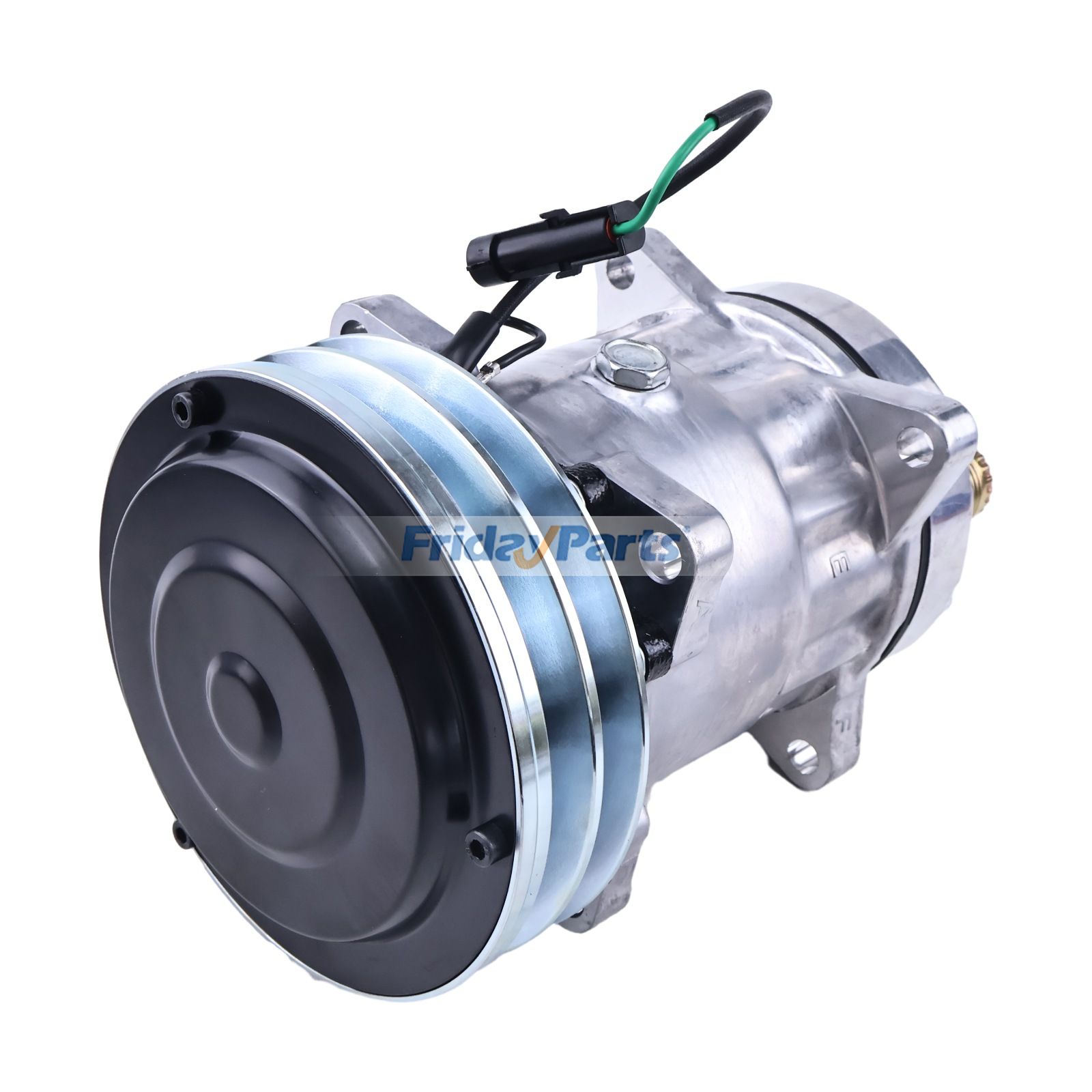 Compressor de ar condicionado SD7H15 86983967 para carregadeira de