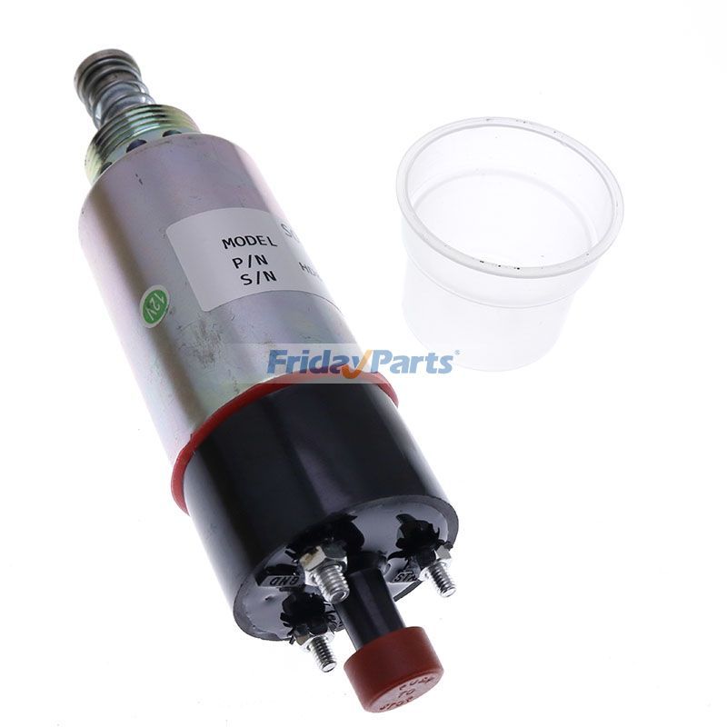 erpillar CAT 3114 3116 3126 446B Backhoe CB-634D Vibratory 12V Stop Solenoid for Compactor,Loader
