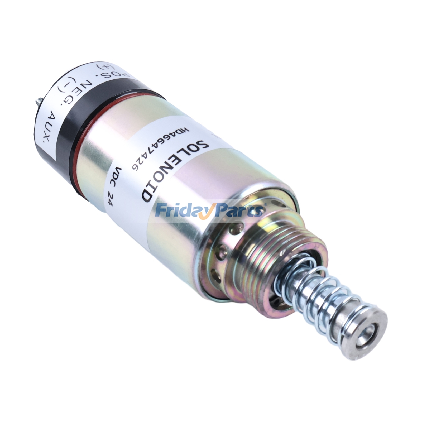 Solenoide de parada 24V 125-5772 para motor Caterpillar CAT 3114 3116 3126 FridayParts