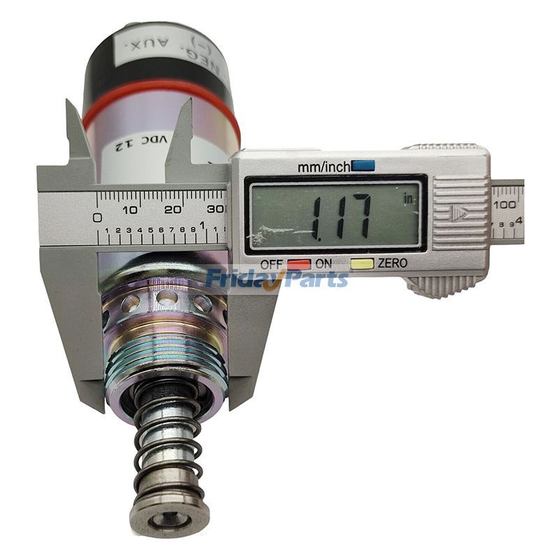  12V Fuel Shutoff Solenoiderpillar CAT Asphalt Paver For CAT