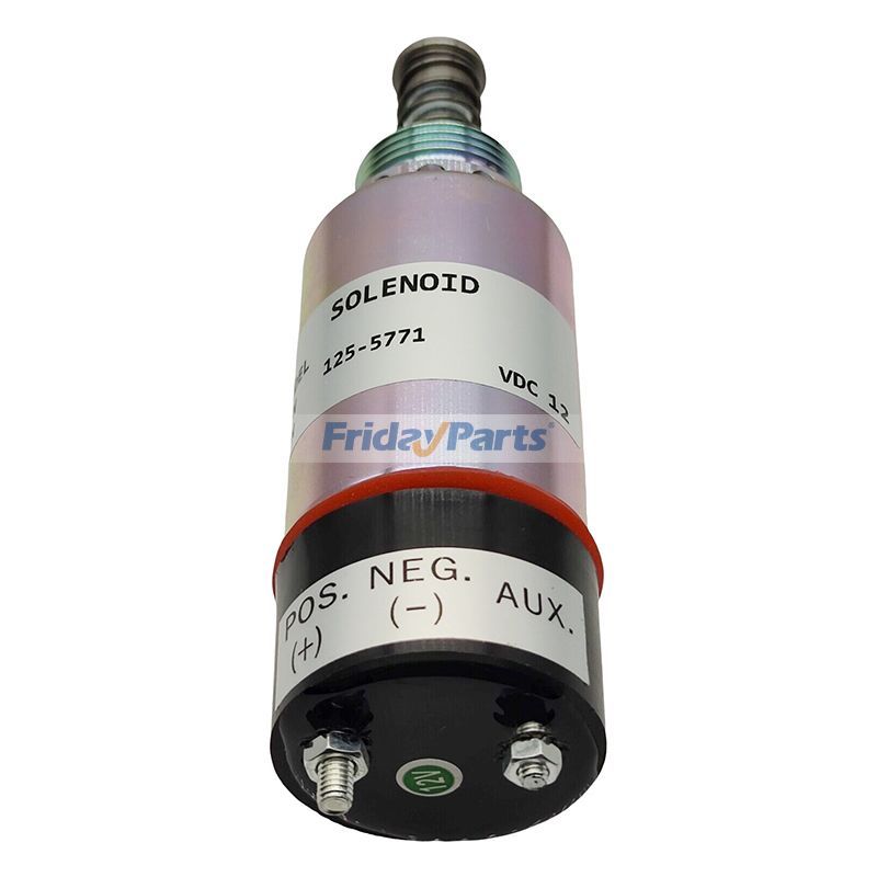 FridayParts 12V Fuel Shutoff Solenoiderpillar CAT Asphalt Paver