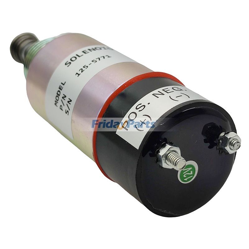 12V Fuel Shutoff Solenoiderpillar CAT Asphalt Paver for Engine,Telehandler