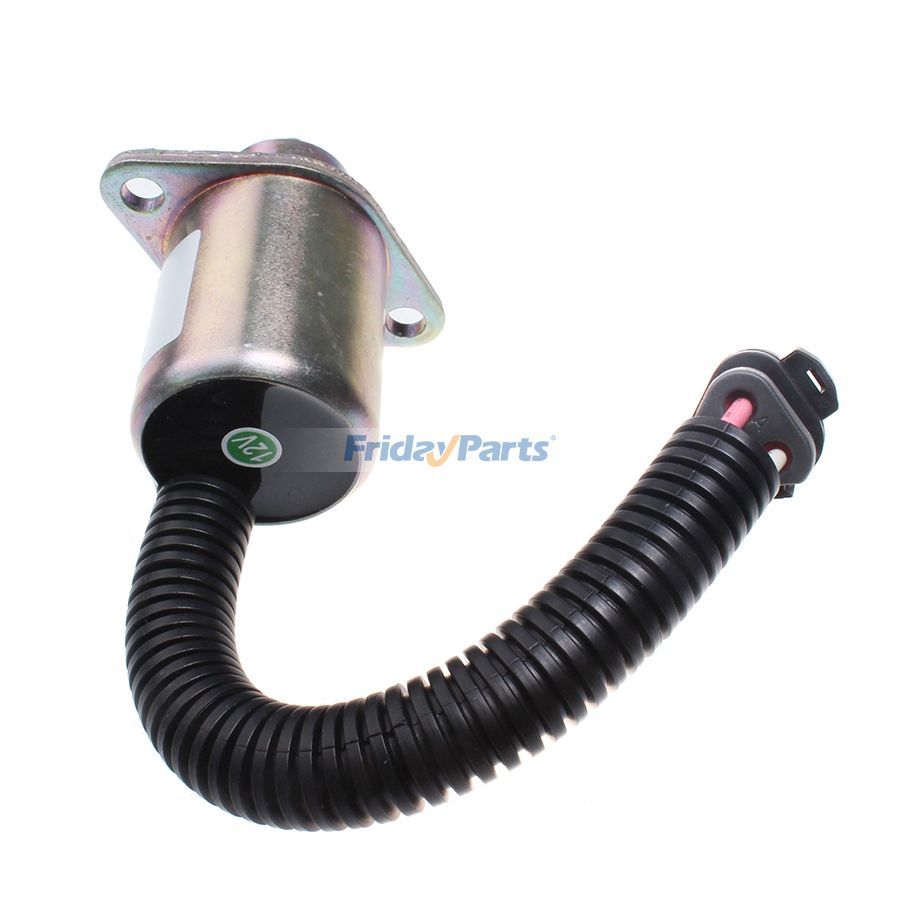 erpillar CAT 262 252 12V Fuel Shutoff Solenoid for Engine,Loader