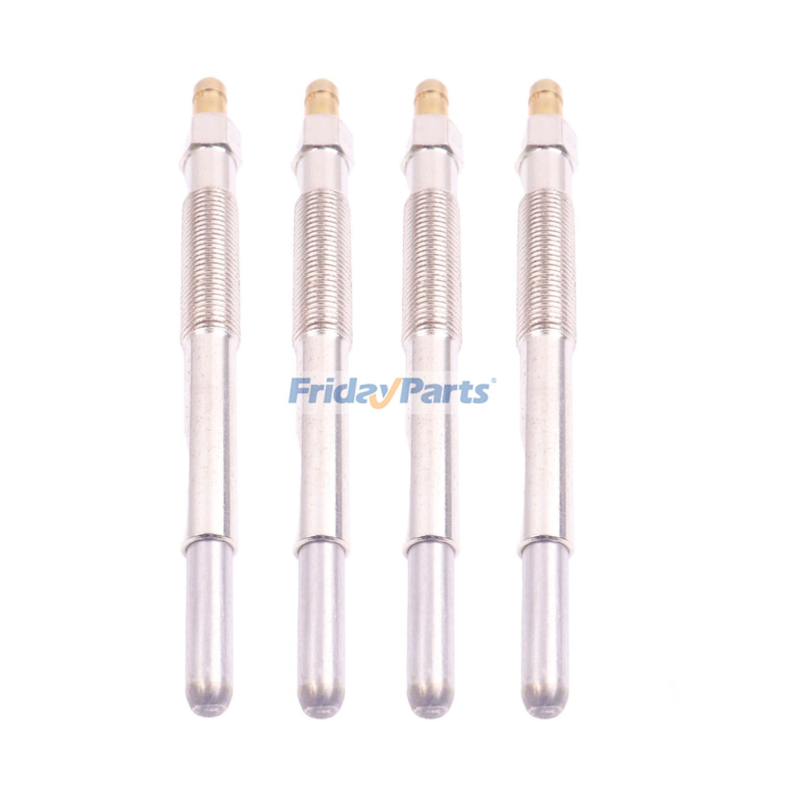 4 bujías incandescentes 6008-15-2650 6110-13-2511 6008-15-2320 para Komatsu 4D120-11 4D130-1 S4D120-11 SL4D130-1