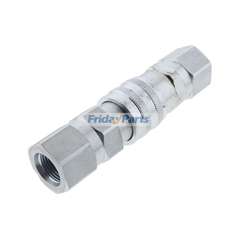 キャタピラー CAT 掘削機 216B 226B 232B 236B 242B 246 248B 252B 262B 5/8" SAE フラットフェイス油圧クイックコネクトカプ​​ラセット