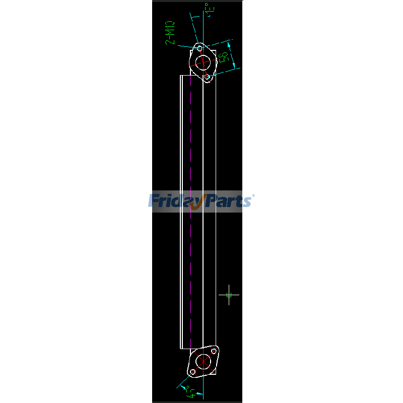 Refroidisseur d'huile hydraulique CAT erpillar Pour CAT