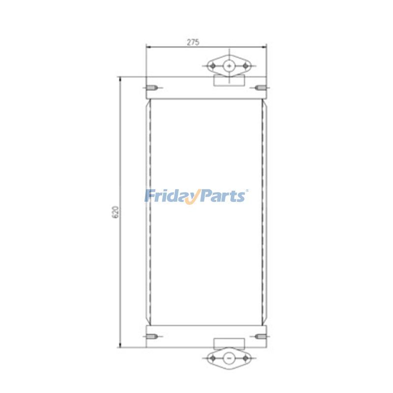 FridayParts Hydraulikölkühler