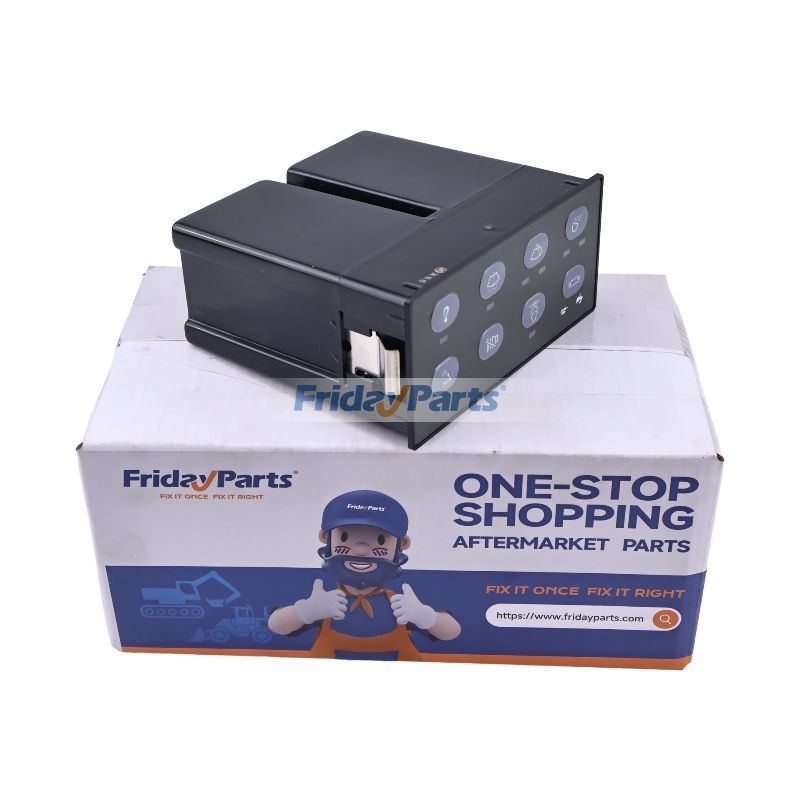 For Caterpillar Excavator CAT 314D 315D L 318D L 318D2 L Engine C4.2 3054C Head Lamp and Wiper Controller 227-7575